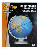Kon-Tiki: Plastic Globe - 20cm