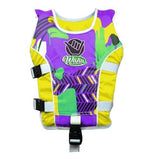 Wahu: Medium Swim Vest - Yellow/Purple (20-30kg)