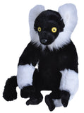 Wild Republic: Black White Lemur - 12" Cuddlekins Plush