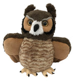 Wild Republic: Great Horned Owl - 12" Cuddlekins Plush Toy
