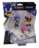 Sonic Prime: Amy, Sonic, & Eggman - Collectible Figure 3-Pack