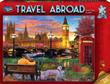 Travel Abroad: On the Thames in London (1000pc Jigsaw)