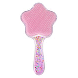 Pink Poppy: Star Glitter Hair Brush - (Assorted Designs)