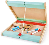 Hape: Store & Go - 3-In-1 Tabletop Artwork Easel