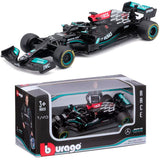 Bburago: 1:43 Diecast Vehicle - Mercedes-AMG F1 (W12E #77 Valterri Bottas)