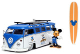 Jada: Disney: '62 VW Bus with Mickey - 1:24 Diecast Model