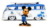 Jada: Disney: '62 VW Bus with Mickey - 1:24 Diecast Model
