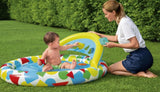 Bestway: Lil' Splash & Learn Baby Pool (47" x 46" x 18"/1.20m x 1.17m x 46cm)