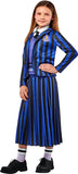 Wednesday (2023): Nevermore Academy - Blue Costume (Size: 8-10)