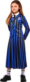 Wednesday (2023): Nevermore Academy - Blue Costume (Size: 6-8)