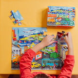 eeBoo: Vehicles (20pc Jigsaw) Board Game