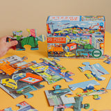 eeBoo: Vehicles (20pc Jigsaw) Board Game