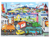 eeBoo: Vehicles (20pc Jigsaw) Board Game