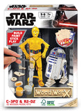 Wood WorX: Star Wars Twin Pack - R2D2 / C3PO