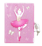 Pink Poppy - 3D Lockable Diary (Ballet)