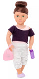 Our Generation: 18" Deluxe Doll with Book - Sydney Lee