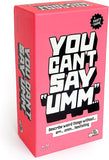 You Can't Say "Umm" (Card Game)