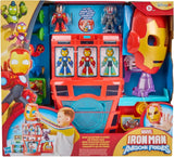 Iron Man & His Awesome Friends: Iron Quarters - Playset