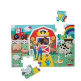 Melissa & Doug: Ms. Rachel Farm Floor Puzzle