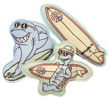 Sunnylife: Dive Buddies - Shred Turtle Aqua (Set of 3)