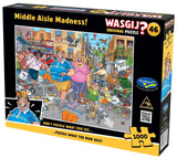 Wasgij Original #46: Middle Aisle Madness - Puzzle (1000pc Jigsaw) Board Game
