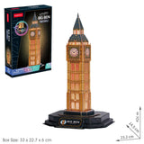 Cubic Fun: 3D Puzzle Big Ben - Night Edition Board Game