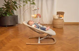 Chicco: Zen Wave Floating Wooden Bouncer - Grey