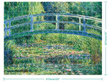 Hinkler: Bridge Over a Pond of Water Lilies - Large Piece Puzzle (300pc Jigsaw) Board Game