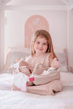 Tikiri-Bonikka: Carry Cot & Baby Doll - Remi Plush Toy