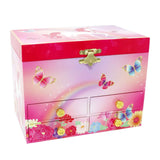Pink Poppy: Unicorn Butterfly - Musical Jewellery Box (Medium)