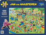 Holdson: Jan Van Haasteren - Dog Parkour Puzzle (1000pc Jigsaw) Board Game