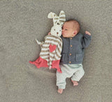 Hape: Rabbit Cloth - Pink Plush Toy