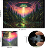 Trippy Puzzles: Earthly Encounter Puzzle (1000pc Jigsaw) Board Game