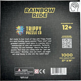 Trippy Puzzles: Rainbow Ride Puzzle (1000pc Jigsaw) Board Game