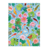 Galison: By the Koi Pond Puzzle (1000pc Jigsaw) Board Game