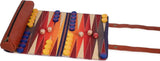 Pendleton: Serape Pattern Chess & Checkers - Travel Ready Roll-Up Edition Board Game