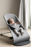 BabyBjorn: Bouncer Bliss Jersey - Light Grey