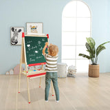 Wooden Kids Easel with Paper Roll