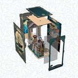 DIY Book Nook Kit with Light - Sea Explorer Board Game