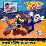 Stuntman Stu: Nitro Boost Stunt Bike Playset