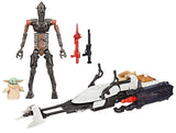 Star Wars: IG-11 & Grogu - Speeder Bike