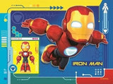 Ravensburger: Iron Man & Friends - 4-in-1 Puzzle Box (12,16,20,24pc Jigsaws) Board Game