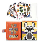 Melissa & Doug: Make a Face Reusable Sticker Pad - Safari