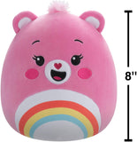 Squishmallows: Cheer Bear - 8" Care Bear Plush Toy