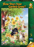 Holdson: How Does Your Garden Grow - Sunflower Crate Buddies Puzzle (1000pc Jigsaw) Board Game