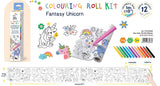Haku Yoka: Coloring Roll Kit - Fantasy Unicorn