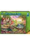 The Water's Edge: River Cottage Calm (1000pc Jigsaw) Board Game