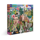 eeBoo: Artist and Daughter (1000pc Jigsaw) Board Game