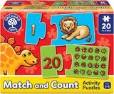 Orchard Toys: Match And Count - Jigsaw Game