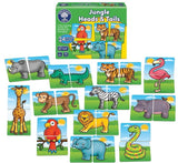 Orchard Toys: Jungle Heads & Tails - Children's Game